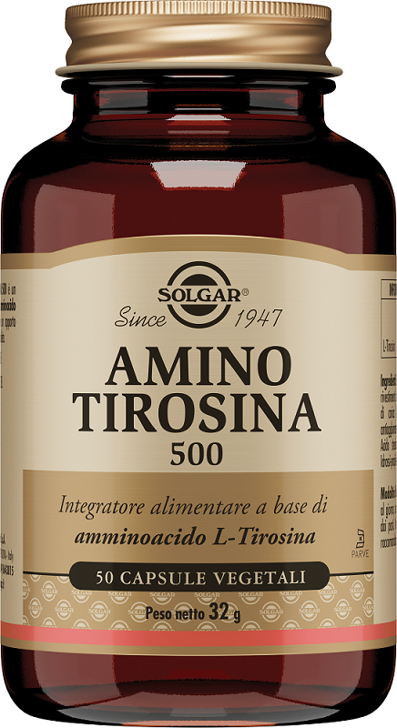 AMINO TIROSINA 500 50 CAPSULE VEGETALI - Doctor Vinz