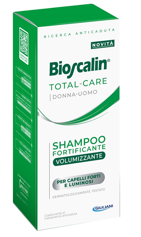 BIOSCALIN TOTAL CARE SHAMPOO FORTIFICANTE VOLUMIZZANTE 200 ML - Doctor Vinz