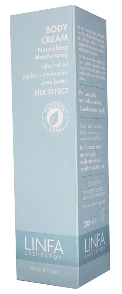 LINFA CREMA CORPO NUTRIENTE IDRATANTE EFFETTO SETA 200 ML - Doctor Vinz