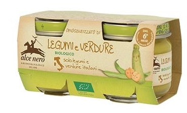OMOGENEIZZATO LEGUMI E VERDURE BABY FOOD BIO 2 X 80 G - Doctor Vinz