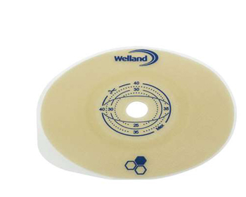 PLACCA PIANA AURUM 2 PER UROSTOMIA 45MM RITAGLIABILE 5 PEZZI - Doctor Vinz