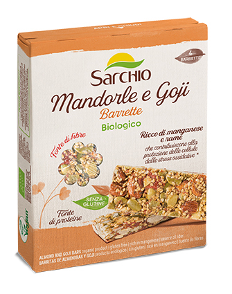 BARRETTE MANDORLE E GOJI 4X20 G - Doctor Vinz