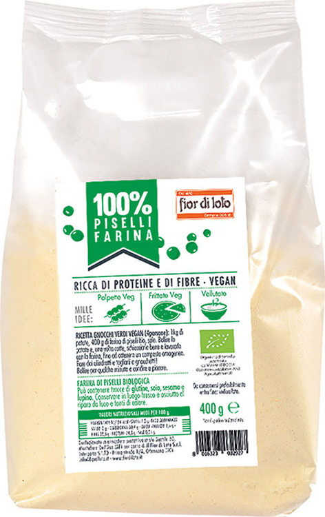 FIOR DI LOTO FARINA DI PISELLI BIO 400 G - Doctor Vinz