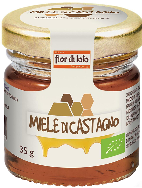 FIOR DI LOTO MINI MIELE DI CASTAGNO BIO 35 G - Doctor Vinz