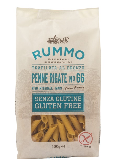 RUMMO PENNE RIGATE N66 DI RISO INTEGRALE E MAIS 400 G - Doctor Vinz
