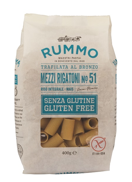 RUMMO MEZZI RIGATONI N51 DI RISO INTEGRALE E MAIS 400 G - Doctor Vinz