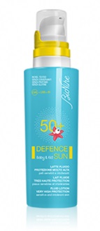 DEFENCE SUN 50+ BABY&KID LATTE FLUIDO PROTEZIONE MOLTO ALTA 125 ML - Doctor Vinz