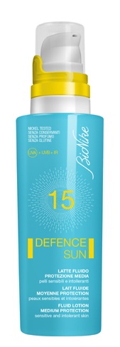 DEFENCE SUN 15 LATTE FLUIDO PROTEZIONE MEDIA 125 ML - Doctor Vinz