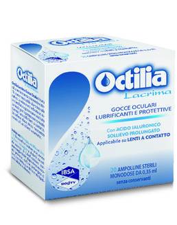 OCTILIA LACRIMA SOLLIEVO PROLUNGATO 20 FLACONCINI MONODOSE 0,35 ML - Doctor Vinz