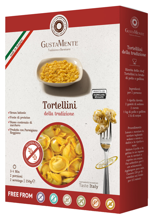 GUSTAMENTE TORTELLINI 250 G - Doctor Vinz