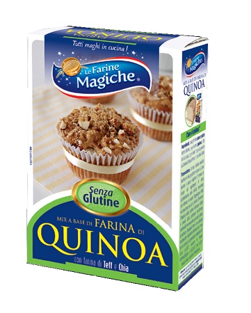 LE FARINE MAGICHE IPAFOOD MIX FARINA A BASE DI QUINOA SENZA LIEVITO E SENZA GLUTINE 200 G - Doctor Vinz
