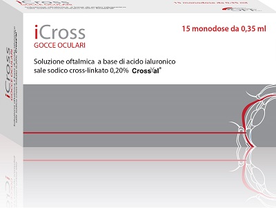 SOLUZIONE OFTALMICA ICROSS 15 MONODOSI DA 0,35 ML - Doctor Vinz