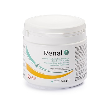 RENAL P MANGIME COMPLEMENTARE PER CANI E GATTI BARATTOLO 240 G - Doctor Vinz
