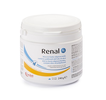 RENAL N MANGIME COMPLEMENTARE PER CANI E GATTI BARATTOLO 240 G - Doctor Vinz