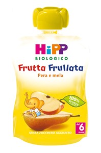 HIPP BIO FRUTTA FRULLATA PERA MELA 90 G - Doctor Vinz
