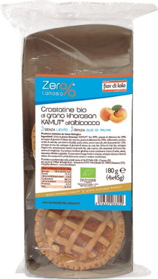 CROSTAT KAMUT ALBICOCCA OG BIO 4 X 45 G - Doctor Vinz