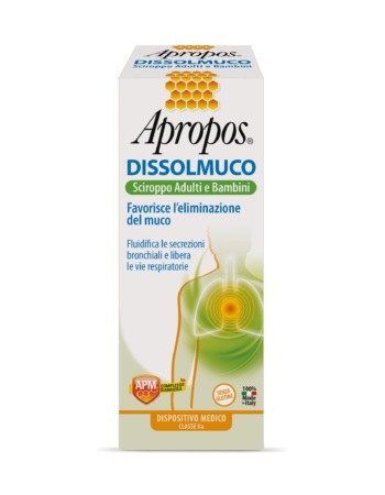 APROPOS DISSOLMUCO SCIROPPO ADULTI E BAMBINI 230 G - Doctor Vinz