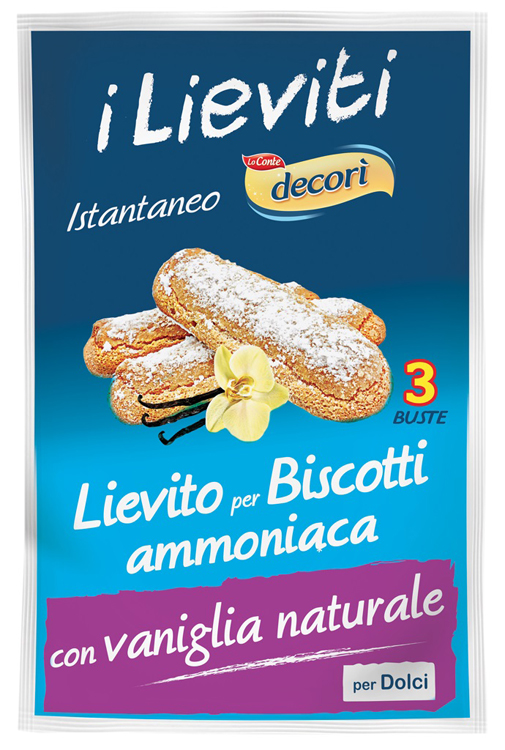 IPAFOOD LIEVITO PER BISCOTTI AMMONIACA SENZA GLUTINE 3 X 8 G - Doctor Vinz