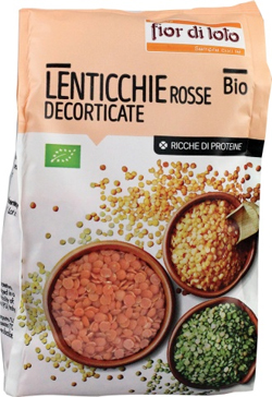 LENTICCHIE PICCOLE ROSSE DECORTICATE BIO 400 G - Doctor Vinz