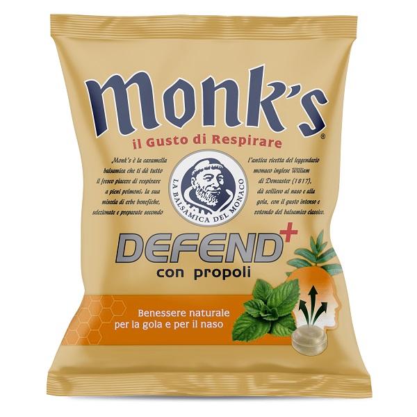MONKS CARAMELLE DEFEND PROPOLI 46 G - Doctor Vinz
