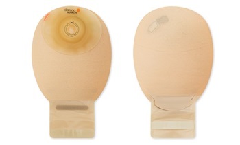 SACCA PER ILEOSTOMIA MONOPEZZO DANSAC NOVALIFE 1 APERTA SOFT CONVEX EASYVIEW MIDI OPACA RITAGLIABILE 15-24 MM CAPACITA'  350 ML CHIUSURA IN VELCRO 10 PEZZI - Doctor Vinz