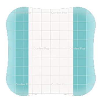 MEDICAZIONE SPECIALE ATTIVA TRASPARENTE CON IDROCOLLOIDE COMFEEL PLUS 10X10 CM 10 PEZZI - Doctor Vinz