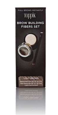 BROW BUILDING FIBER SET LIGHT BROWN CASTANO CHIARO - Doctor Vinz