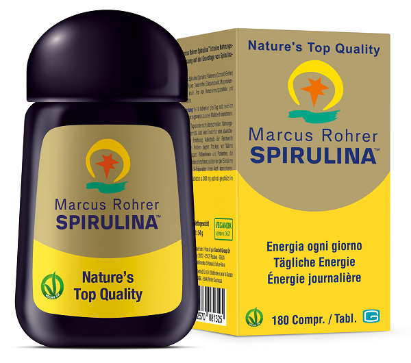 SPIRULINA MARCUS ROHRER 180 COMPRESSE - Doctor Vinz
