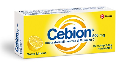 CEBION MASTICABILE LIMONE VITAMINA C 500 MG 20 COMPRESSE - Doctor Vinz