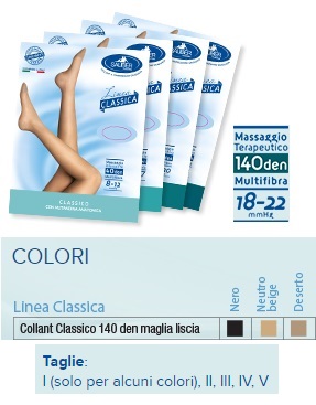 SAUBER COLLANT 140 DENARI MAGLIA LISCIA NERO 3 LINEA CLASSICA - Doctor Vinz