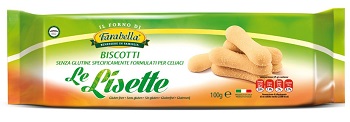 FARABELLA LE LISETTE BISCOTTI SENZA GLUTINE 100 G - Doctor Vinz