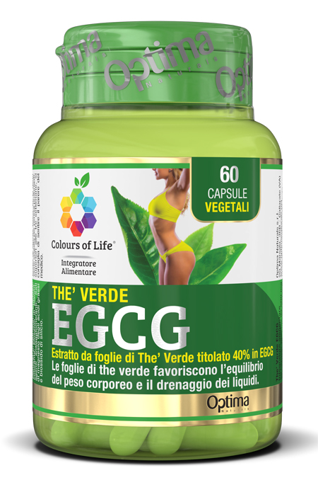 COLOURS OF LIFE THE VERDE EGCG 60 CAPSULE VEGETALI - Doctor Vinz