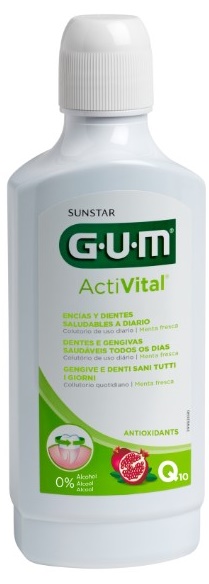 GUM ACTIVITAL COLLUTORI0 500 ML + R RINSE 120 ML - Doctor Vinz