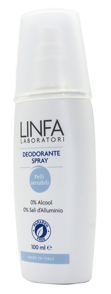 LINFA DEODORANTE SPRAY PELLI SENSIBILI 100 ML - Doctor Vinz