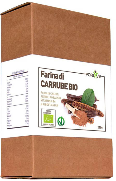 FARINA DI CARRUBE BIO 250 G - Doctor Vinz