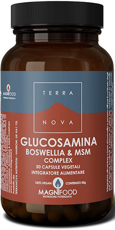 TERRANOVA COMPLESSO DI GLUCOSAMINA BOSWELLIA E MSM 50 CAPSULE - Doctor Vinz