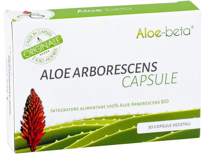 ALOE BETA 30 CAPSULE ALOE ARBORESCENS - Doctor Vinz