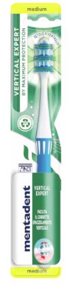 MENTADENT SPAZZOLINO VERTICAL EXPERT DENTI GUANCE - Doctor Vinz