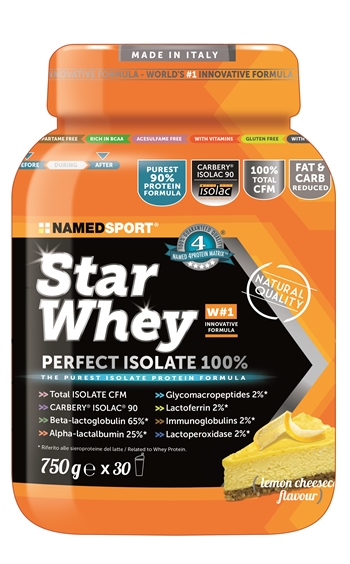 STAR WHEY ISOLATE LEMON CHEESECAKE 750 G - Doctor Vinz