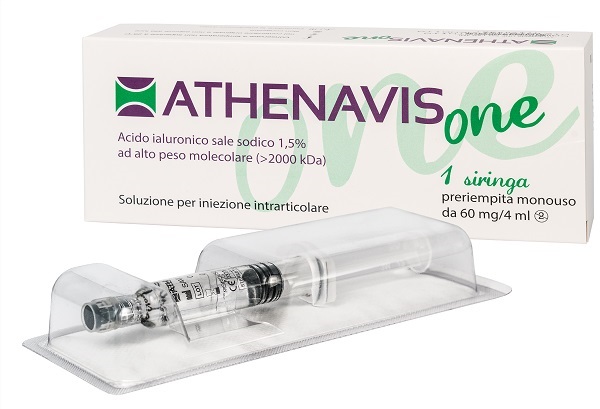 SIRINGA INTRA-ARTICOLARE ATHENAVIS ONE ACIDO IALURONICO 1,5% 4 ML - Doctor Vinz