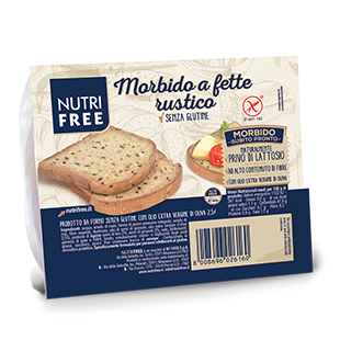 NUTRIFREE MORBIDO A FETTE RUSTICO 165 G - Doctor Vinz