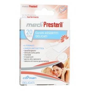 MEDIPRESTERIL CEROTTI ESTENSIBILI ASSORTITI 2 FORMATI 12 CEROTTI 7 X 2 + 8 CEROTTI 7 X 3,8 - Doctor Vinz