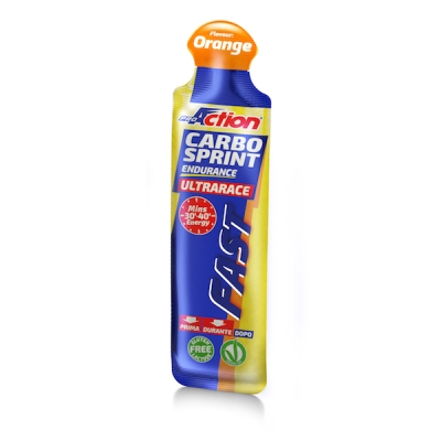 PROACTION CARBO SPRINT ULTRA RACE GEL ENERGETICO ALL'ARANCIA 60 ML - Doctor Vinz