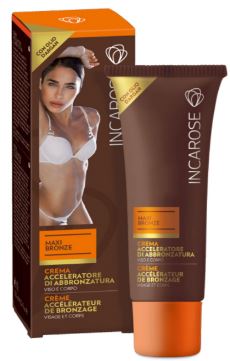 INCAROSE MAXI BRONZE CREMA ACCELERATORE DI ABBRONZATURA 125 ML - Doctor Vinz