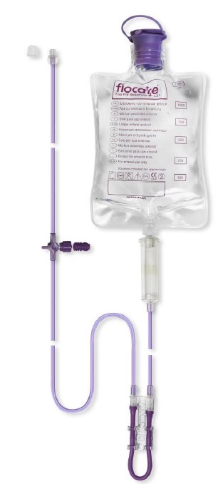 FLOCARE SACCA CON DEFLUSSORE DA 1,3 L POMPA INFINITY - Doctor Vinz