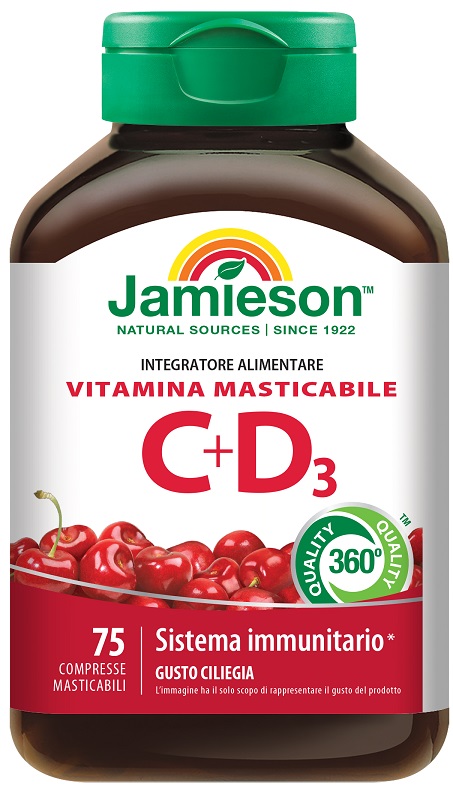 JAMIESON VITAMINA C 500 + D 75 COMPRESSE - Doctor Vinz