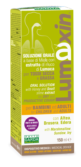 LUMAXIN DISPOSITIVO MEDICO SCIROPPO ADULTI/BAMBINI 150 ML - Doctor Vinz