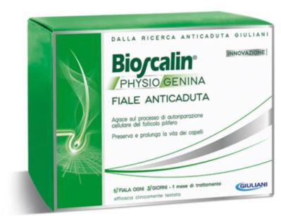BIOSCALIN PHYSIOGENINA 10 FIALE ANTICADUTA DA 3,5 ML - Doctor Vinz