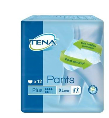 PANNOLONE PULL UP TENA PANTS PLUS TAGLIA EXTRA LARGE 12 PEZZI - Doctor Vinz