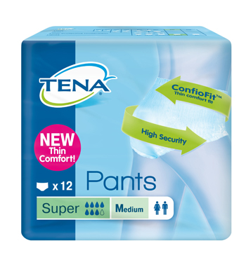 PANNOLONE PULL UP TENA PANTS SUPER TAGLIA MEDIUM 12 PEZZI - Doctor Vinz